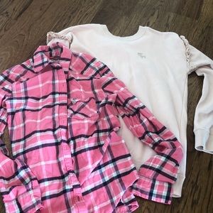Abercrombie and Fitch size 13/14 sweatshirt/shirt